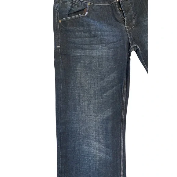 Urban Behavior Blue Straight Jeans Classic Style - Picture 2 of 6